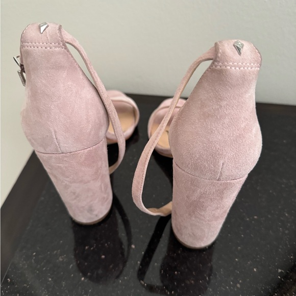 Sam Edelman blush pink block high heels - Picture 4 of 5
